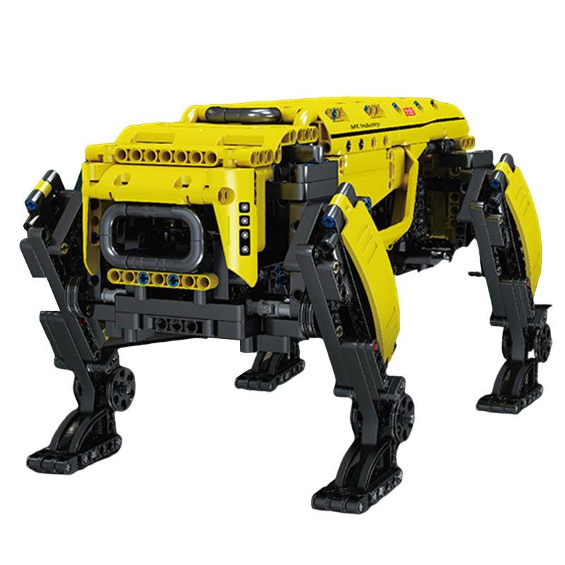STEM Coding Robot Dog Building Kit 2-in-1 Remote Control Mechanical Puppy Educational Toy for Boys 8-12 Years 15067-77