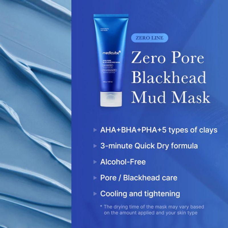 Medicube Грязевая маска Zero Pore от черных точек 100г