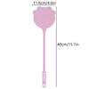 Elastic Long Handle Flyswatter Pendable Plastic Fly Swatter Durable Flying Insect Bat Swatter Home Outdoor Fly Catcher Tool