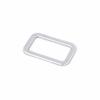 Tailgate Rear Door Button Cover Decor Fit For Benz GLA CLA 2013- ABS Silver