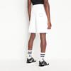 Armani Exchange SS23 Однотонные прямые шорты Мужские шорты Белые 3RZSBB-ZJCAZ-1100