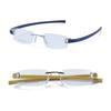 RSINC Combo Rimless Frame Eyeglasses for Unisex Silver Blue-Silver Yellow Tag A1 JL186703157230