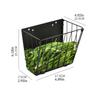 Rabbit Hay Feeder Metal Rabbit Hay Rack Foldable Feed Storage With Hook Metal Frame Hay Feeder for Pet Hutch Wall Feeding