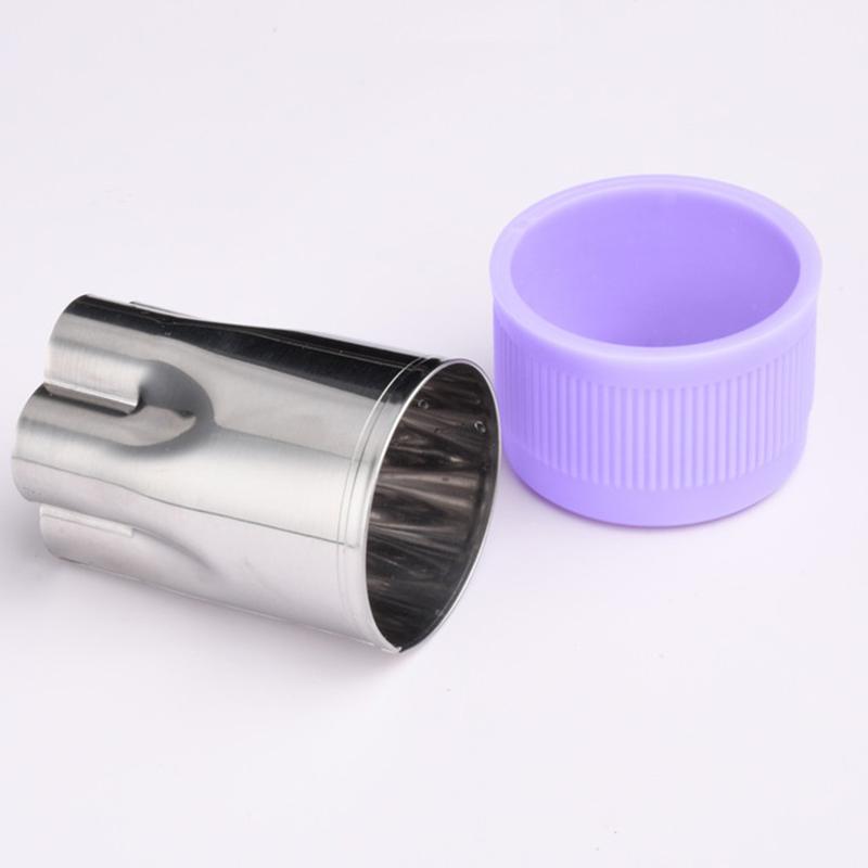 1Pc Vegetables Cutter Plastic Handle Stainless Fruit Cutting Die Kitchen Gadgets