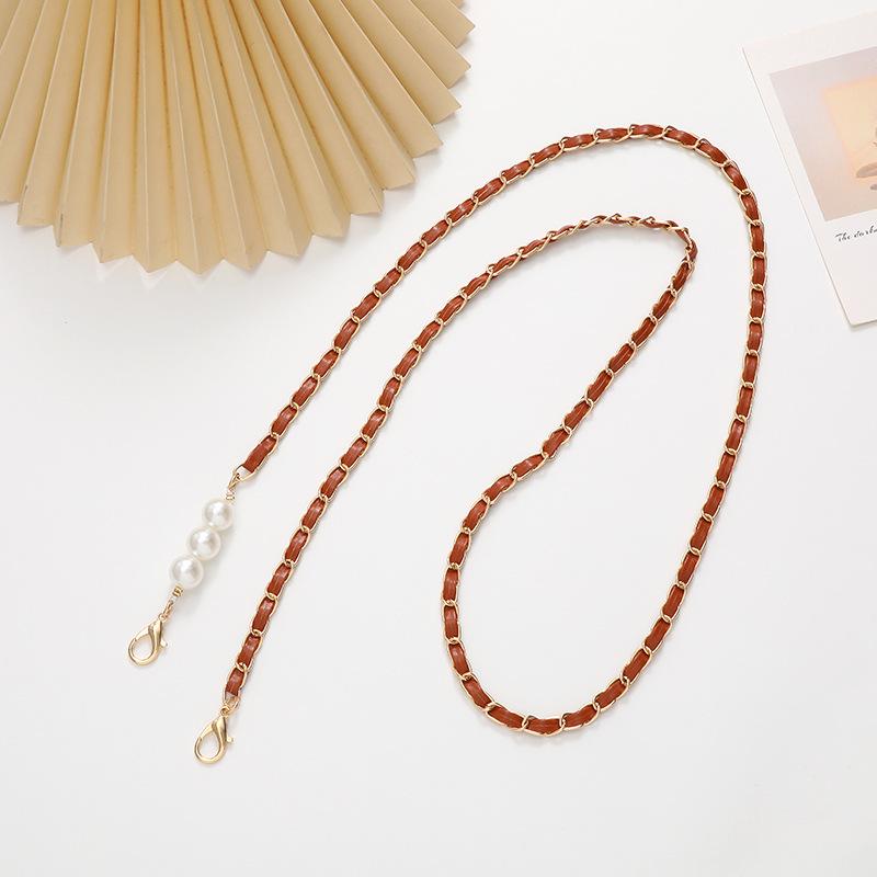 Pearl Mobile Phone Chain Necklace - Crossbody Lanyard for Women