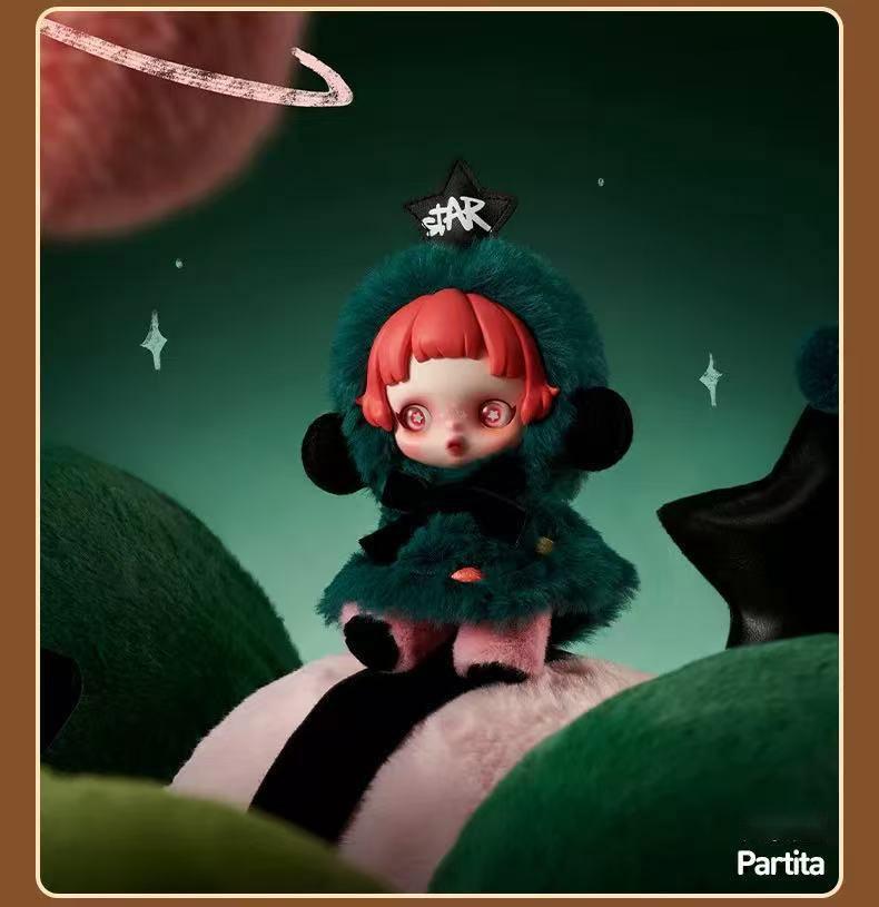 Плюшевая игрушка-сюрприз, трендовая игрушка, аксессуар для рюкзака, кукла, зимняя симфония, детский праздничный подарок, кукла
