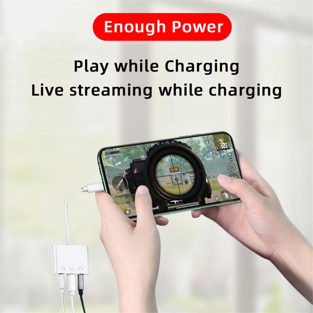 Xiwai USB C Hub Type C Dual Audio AUX MIC Sound Card PD Power Charge Adapter 3 в 1 USB-удлинитель Совместим с ноутбуком, планшетом, мобильным телефоном - 3,5 мм и