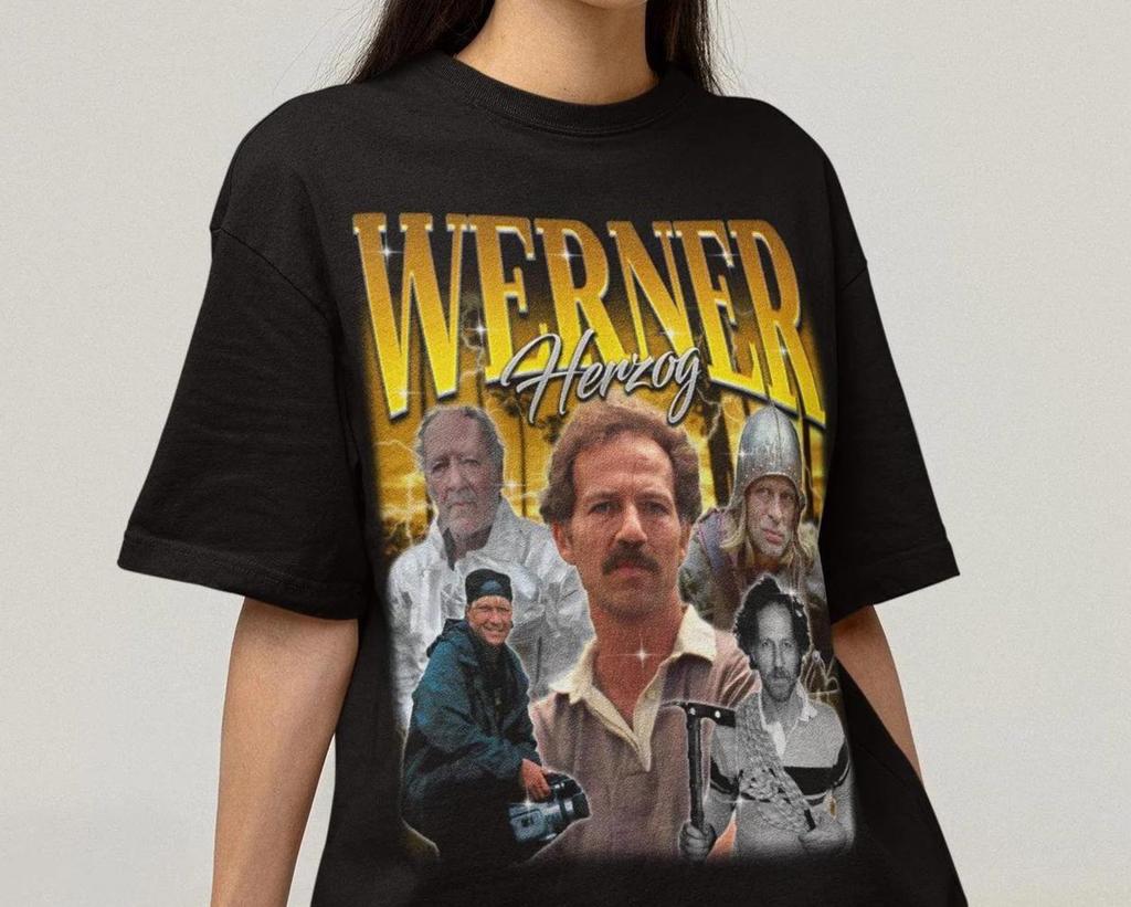 Unisex Werner Herzog Shirt - German Director Shirt,Celebrity Tee,90s Bootleg Tshirt