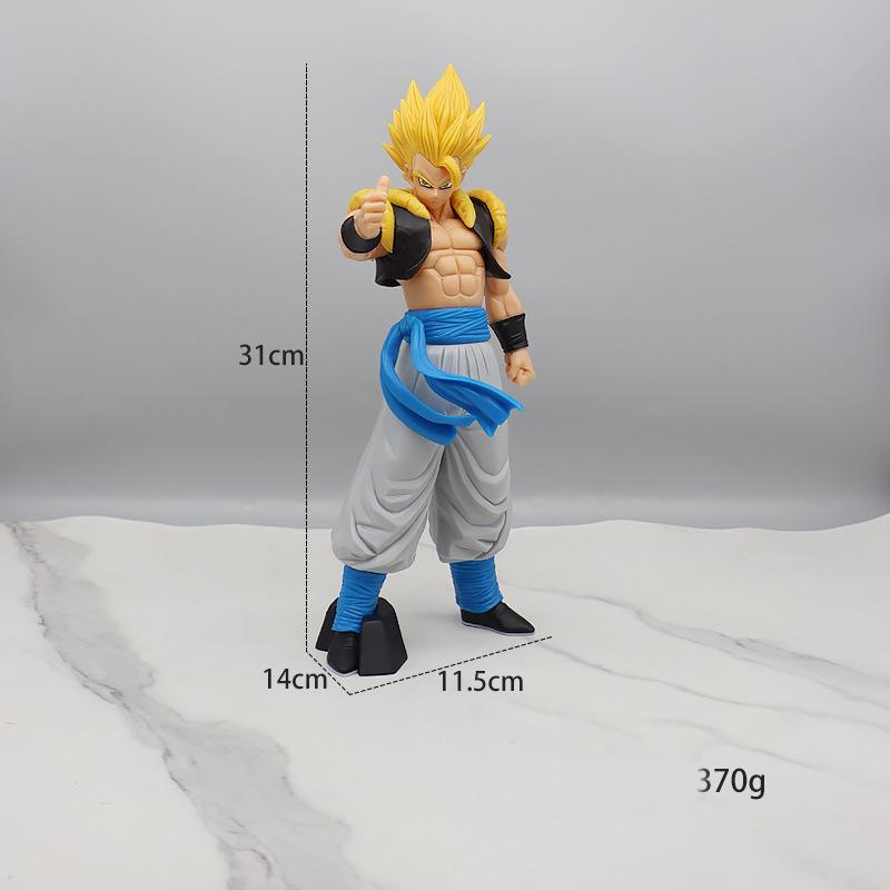 Аниме Dragon Ball Веджитто Вегито Сон Гоку Аниме Фигурка Действия Модель Подарки Коллекционные Фигурки для Детей 31см
