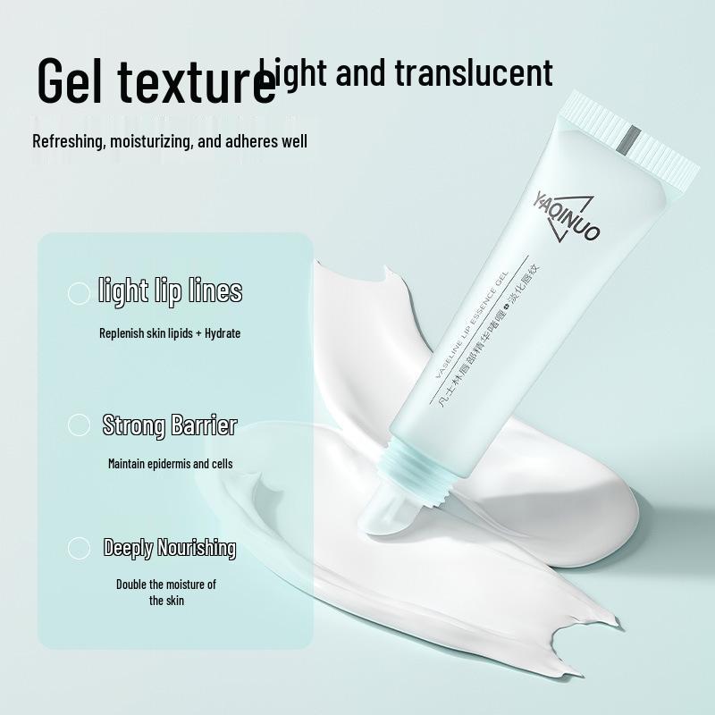 Ya Qinuo Lip Serum: Lip Care Gel Oil to Fade Lines, Enhance Color, and Absorb Easily