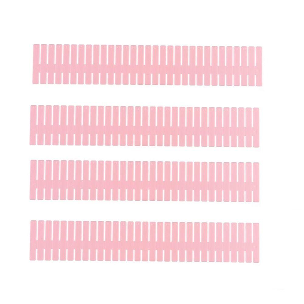 4Pcs DIY Combination Space-Saving Partition Board Closet Separator Drawer Divider Drawer Organizer