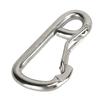 316 Stainless Steel Spring Snap Hook Bent Quick Release Hook Sturdy Diving Carabiner  Scuba Diving