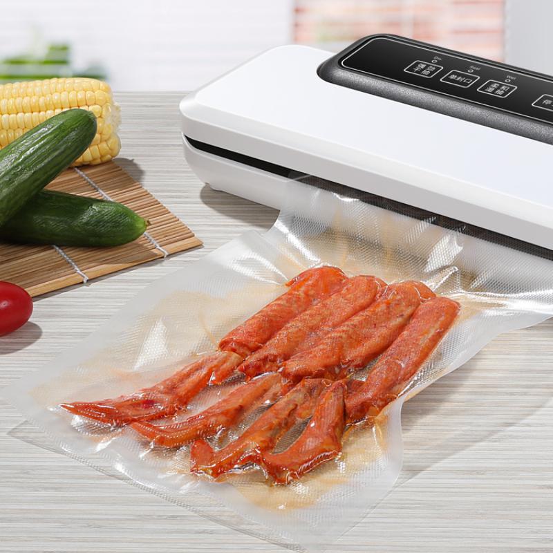 Вакуумная запечатывающая машина Вакуумная запечатывающая машина для упаковки пищевых продуктов Небольшая бытовая машина для запечатывания пластика