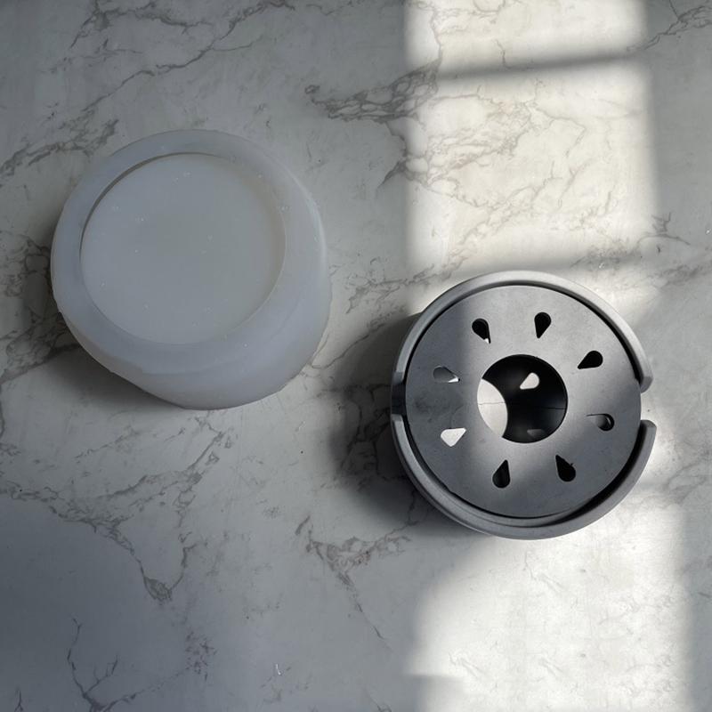DIY Ручная работа Нагреватель для подогрева вина Силиконовая форма Ароматические гипсовые украшения Форма для заливки клеем для декора