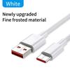 Manufacturer's PD USB-C Fast 6A Charging Cable PVC/TPE Jacketed Type-C Lead for Mobile Phone USB-C Data Cable