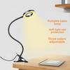 LED Desk Lamp with Eye Protection for Reading, Nails, Beauty, Selfies & Live Broadcasts - USB Powered.