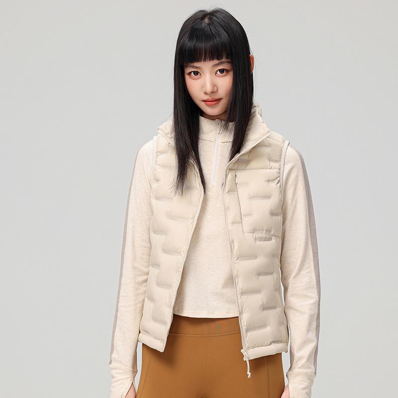 Unisex High-End Lightweight Down Vest, Outdoor Sports, 90% White Duck Down Jacket.