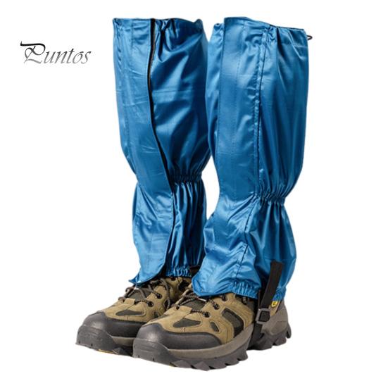 1 Pair Outdoor Leg Gaiter Adjustable Waterproof Men Women Hiking Climbing Snow Skiing Hunting Snake Guard Snow Boot Shoe Gaiter Leg Protector Cover