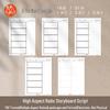 iPad Animation Concept Design & Storyboard Book for Notability & Goodnotes