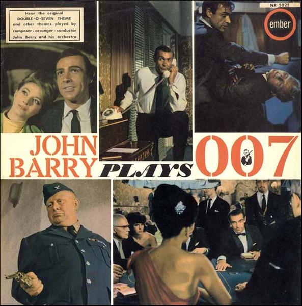 Виниловая пластинка JOHN BARRY John Barry Plays 007 NR5025 Ember Records 1965 Великобритания Саундтреки Мюзиклы Б/у