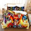 Charizard Dragon Bedding Sets Exquisite Bed Supplies Set Duvet Cover Bed Comforter Set Bedding Set Birthday Gift