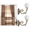 Popular Hook Curtain Accessories Wall Hook Curtain Wall Hook European Style Home Decor Round Head Crystal Zinc Alloy