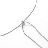 Gifts Women Fashion Jewelry with Ball Pendant Snake Chain Tassel Necklace Choker Fine Link On Neck