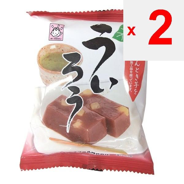 Yamaku Foods Uiroiro with Naruto Kindling 100g Wagashi