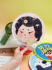 Creative Early Retirement Circular Fan Mini Folding Portable Small Fan Kids Ultra Light Summer Small Portable