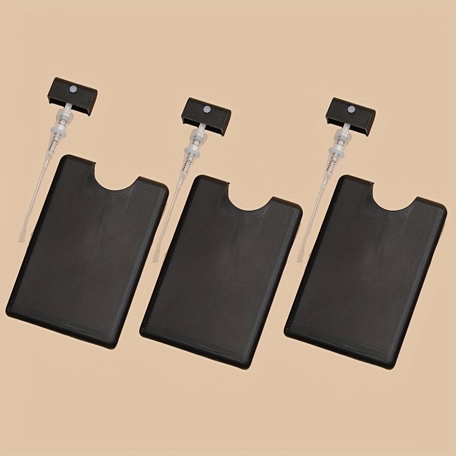 3 шт. многоразового использования мелкодисперсный флакон-спрей для духов - пластик без ПВХ, без запаха, идеально подходит для косметики и эфирных масел