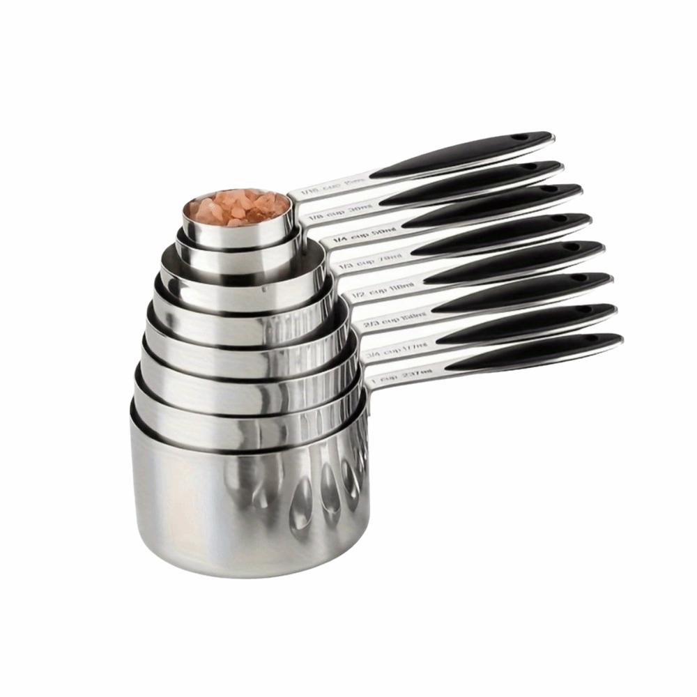 8/13Pcs Teaspoon Measuring Cups Set Stainless Steel Kitchen Measure Tool  Food Preparation
