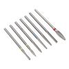 7pcs Nail Art Polishing Head Kit Tungsten Carbide Nail Drill Bits Set Manicure Tool for Electric