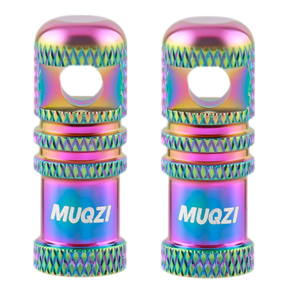 6Pcs Bike Presta Valve Stem Caps with Valve Core Removal Function Bike Presta Valve Air Dust Stem Covers for MTB Road Bicycle