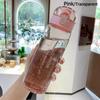 Спортивная прозрачная бутылка для воды 780 мл, портативная, для спортзала, путешествий, прозрачная, герметичная, питьевая бутылка, матовая бутылка, большая емкость, стакан для воды, пластиковый стакан с откидной крышкой