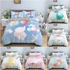 Cartoon Animal Quilt Cover Bedding Set Children Bedroom Duvet Cover Set Luxury King Queen Twin Bedclothes Home Decor