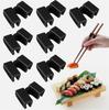 10PCS Reusable Chopstick Trainers - Chinese Chopstick Helpers for Beginners Kids Learning Kitchen Tableware Accessories