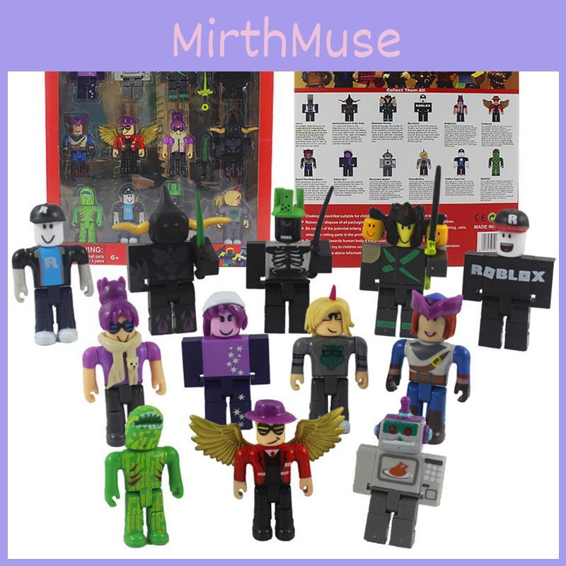 Игра 12 шт. Новый персонаж Аксессуар Мини Экшн Фигурки Куклы Детская Игрушка Подарок