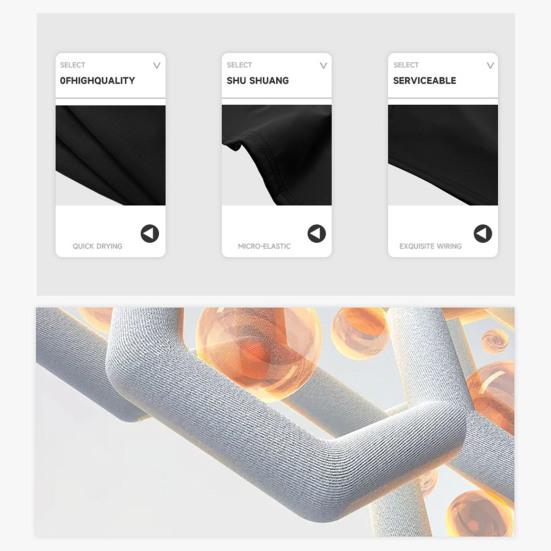 Мужские шорты средней посадки с эластичной талией, регулируемые повседневные шорты на шнурке с карманами, однотонные пляжные шорты для путешествий