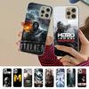 Постапокалиптическая игра Metro 2033 Для IPhone 17 Air 16 Pro Max 15 14 13 12 11 Plus Чехол для телефона