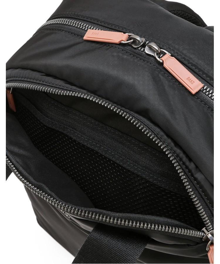 Daks Men'S Accessories Black Two-Way Backpack_Dbba6Eg42Bk