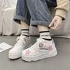 Super Fire Little White Shoes 2025 New Women's Spring and Autumn Explosion with Skirt Hong Kong Style Chic Shoes Casual Board Shoes Women's