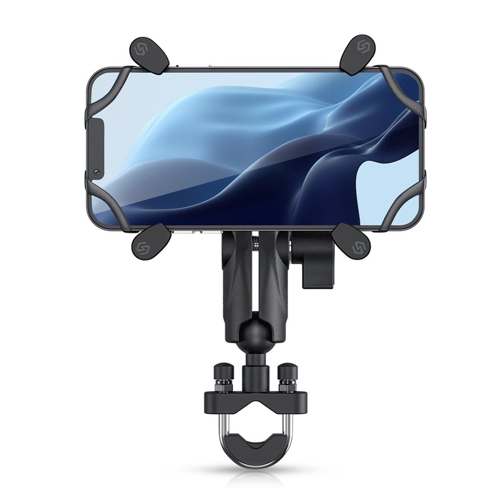 Motorcycle Phone Mount Bike Phone Mount 360degrees  Rotate Automatically Lock Quick Release Motorcycle
