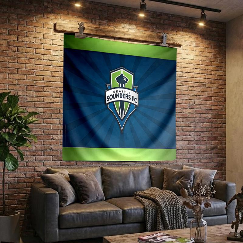 1PC Sc Internacional Crest Tapestry, Unique Design Tapestry, Wall Decor for Bedroom,Livingroom, Playroom,Heartwarming Fan Holiday Gifts