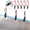 10pcs Hangers Clips Tarp Awning Clamp Camping Tent Clips Tent Snaps  for Outdoor Camping