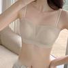 Ultra-Thin Cami Underwear Women Reducing Bust Anti- Peek One - Line Jelly- Like Backless Anti- Sagging Summer Ice Silk Seamless Bustier
