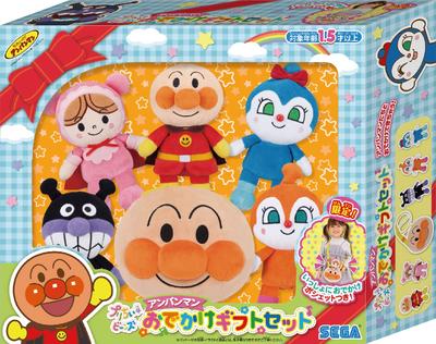 Sega Toys Анпанман Милые бобы Анпанман Набор для прогулок в подарок