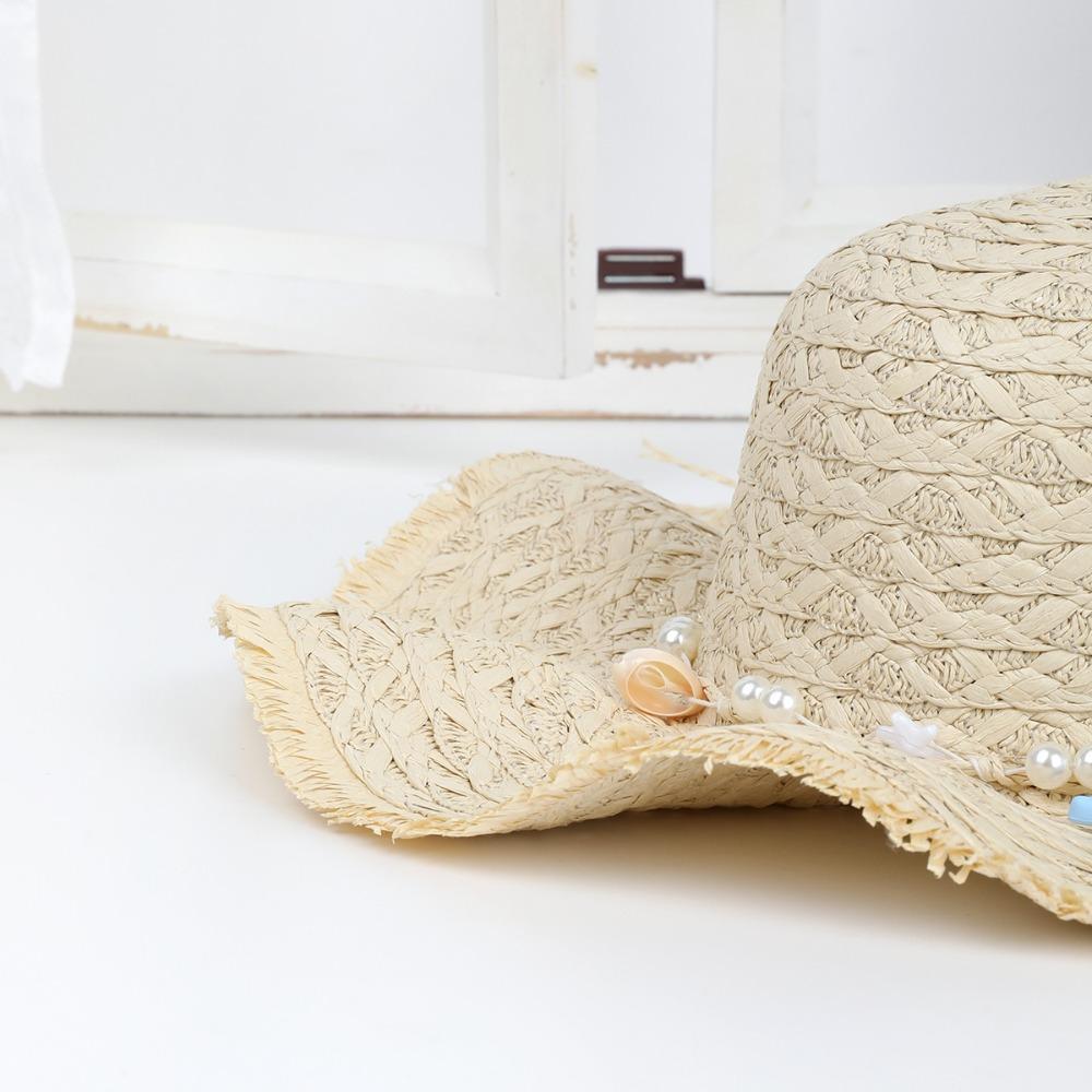 Hand Woven Raffia Straw Hat Wide Brim Beach Sun Hat New Wide Brim Sun Hat Beach