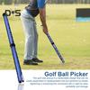 Detachable Golf Ball Picker Aluminium Alloy Golf Ball Retriever Shag Tube Ball Shagger Collector Holds 21 Balls