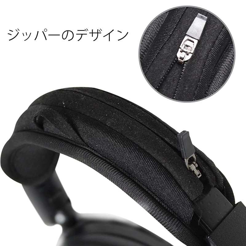 Adhiper Q35 Headphone Cover for Sony Bose Beats JBL ATH Hyperx Skullcandy Headphones, Diving Fabric Headband Cover Replacement, Universal Cushion