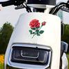Car Sticker Red Rose Sticker Waterproof Vinyl Decal on Bumper Rear Window Laptop Self-adhesive Decal For Car Accessories Y04